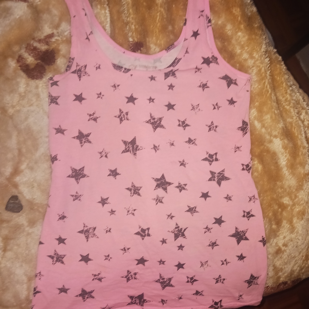 Pink with black stars girls (6-7)M